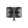 Durchführungsbasis MULTIBRACKETS M Deskmount HD — Aluminiumgehäuse, schwarz, Ø 21 cm, H 40 mm, 500 g