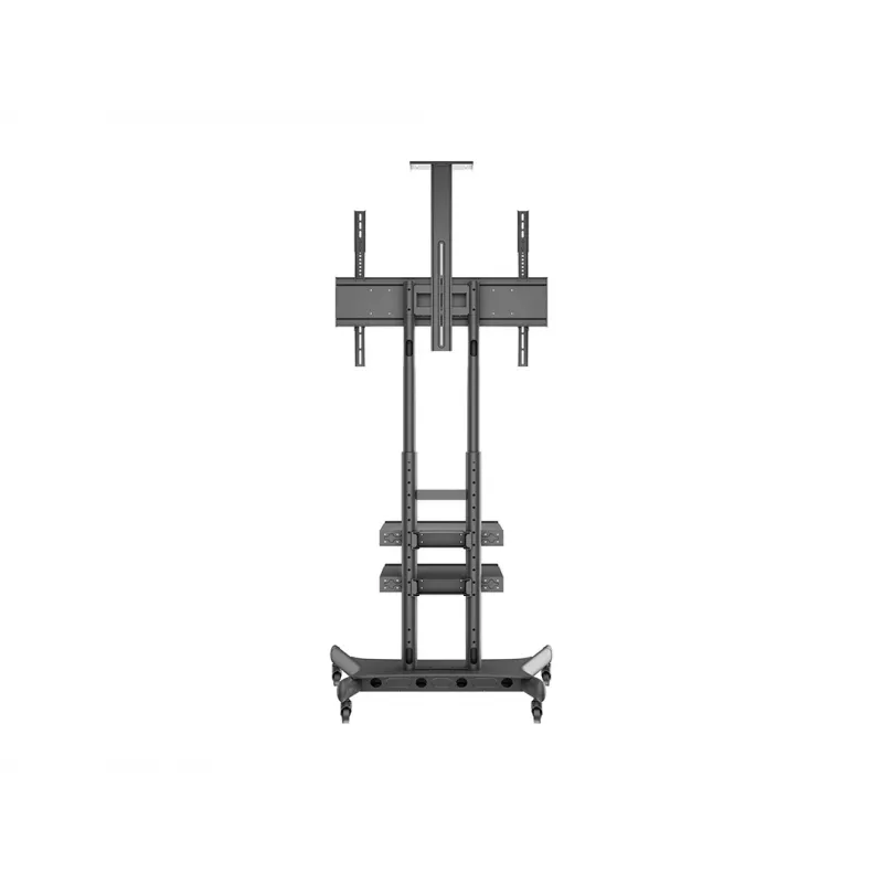 Bodenständer für Displays MULTIBRACKETS M Public Basic 180 Plus — unterstützt 55 Zoll–80 Zoll, max. 90 kg, VESA 200x200–600x400, schwarz