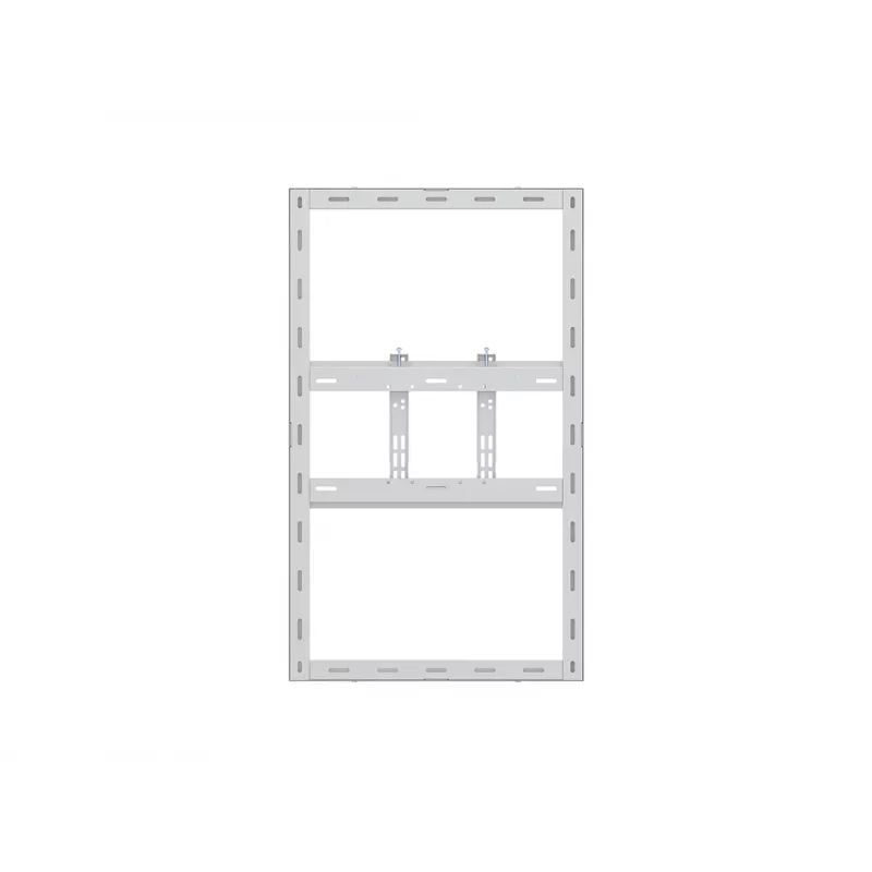 Multibrackets M Pro Series Gehäuse 43 Zoll Wand schlank Small Weiß Stahl Landschaft/Hochformat
