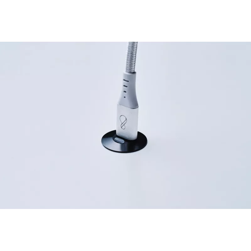 USB-C-auf-USB-C-Kabel Ochno O-USBG2-70-1 — USB 3.2 Gen 2, DP Alt Mode 1.4, Stecker–Stecker, geflochten, 0,7 m, Weiß