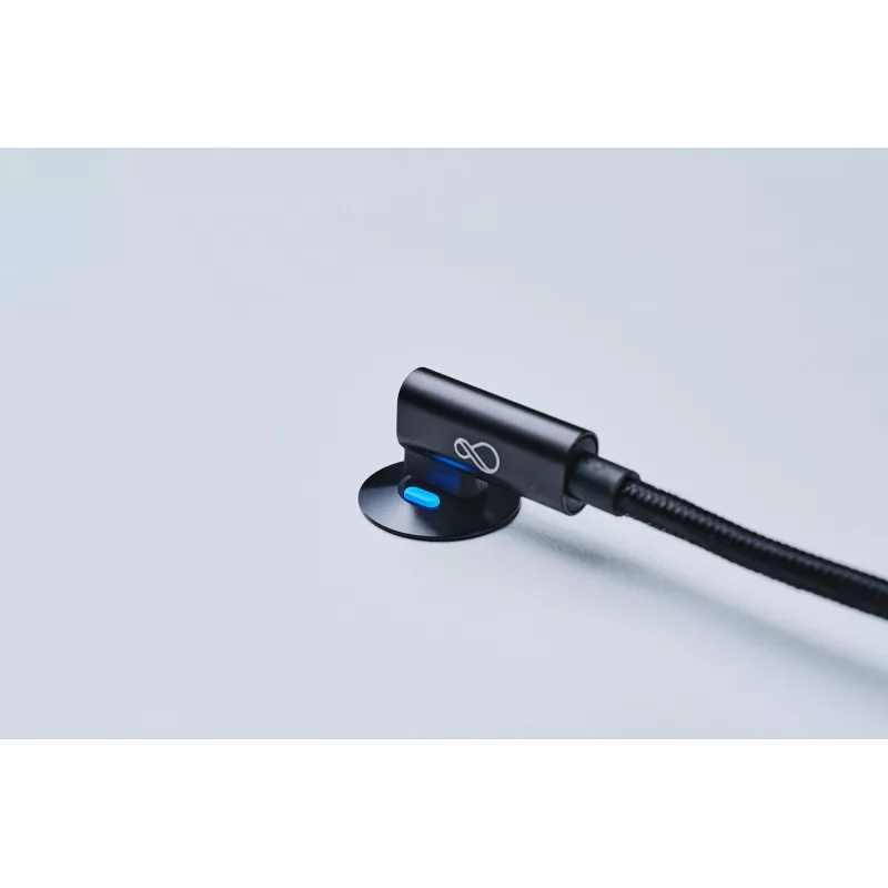 USB-C-auf-USB-C-Kabel Ochno O-USBG2-70-1 — USB 3.2 Gen 2, DP Alt Mode 1.4, Stecker–Stecker, geflochten, 0,7 m, Weiß