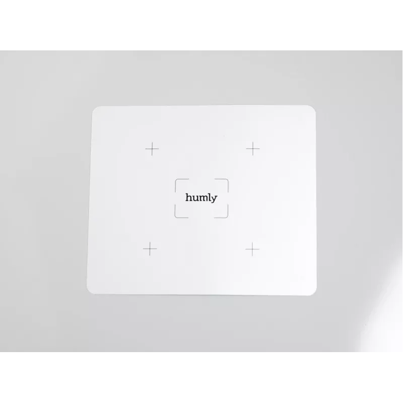 Raumdisplay-Glasmontagefolie HUMLY HUM1007 – Klebefolie zur Montage von Humly-Raumdisplays auf Glasflächen