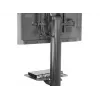 Peerless SR560M Multimedia-Wagen/Standfuß Schwarz