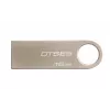 USB-Flash-Laufwerk KINGSTON DataTraveler SE9 16GB — USB Typ-A 2.0, Silber, kappenlos