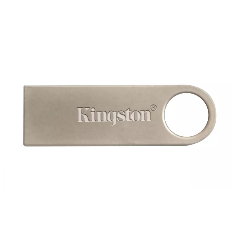 USB-Flash-Laufwerk KINGSTON DataTraveler SE9 16GB — USB Typ-A 2.0, Silber, kappenlos