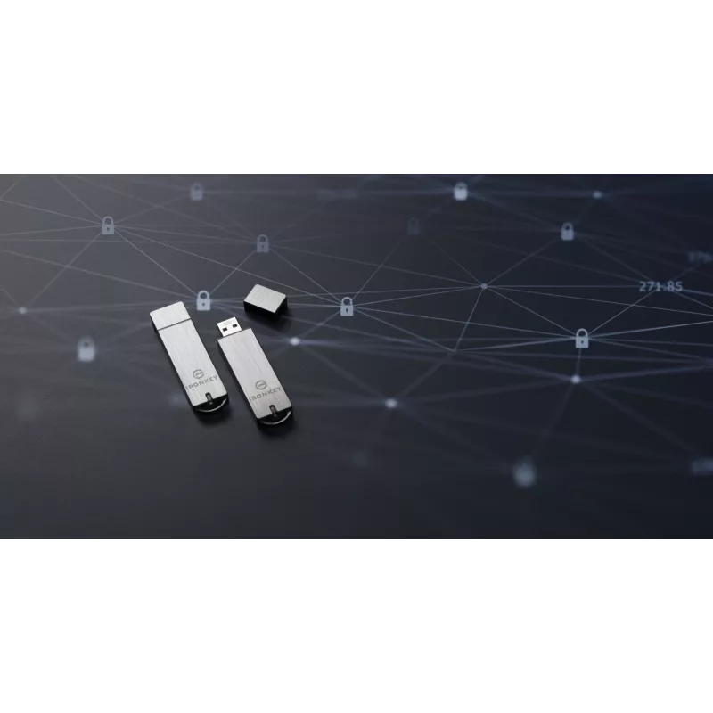 Kingston Technology IronKey 64GB Basic S1000 Verschlüsselter USB 3.0 FIPS 140-2 Level 3
