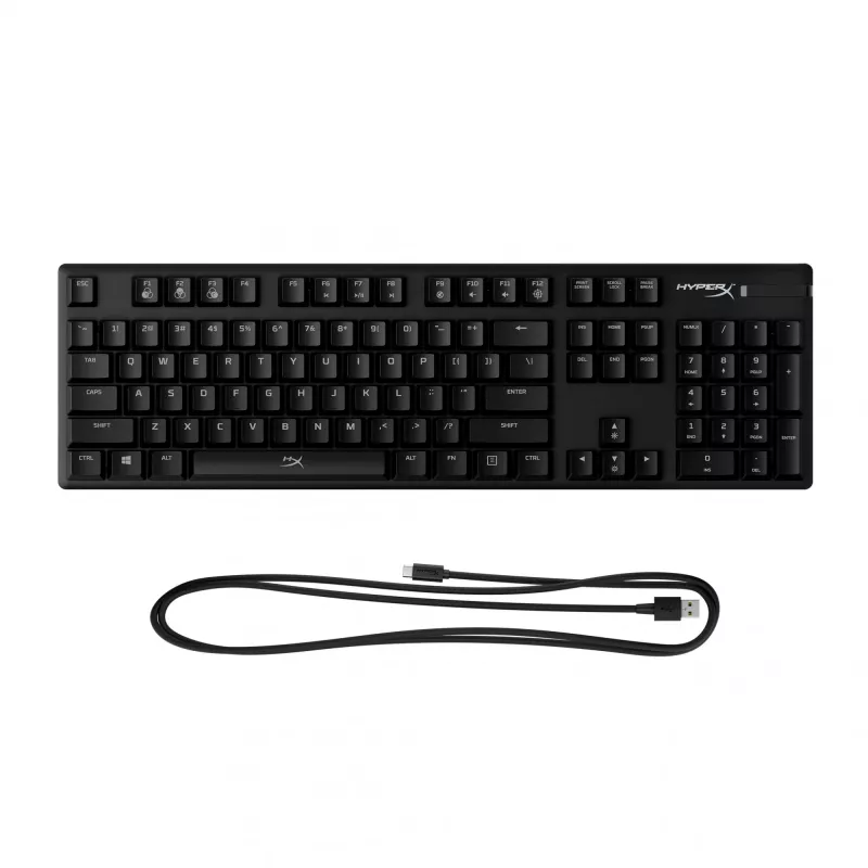 HyperX Alloy Origins Tastatur Gaming USB QWERTY US-Englisch Schwarz