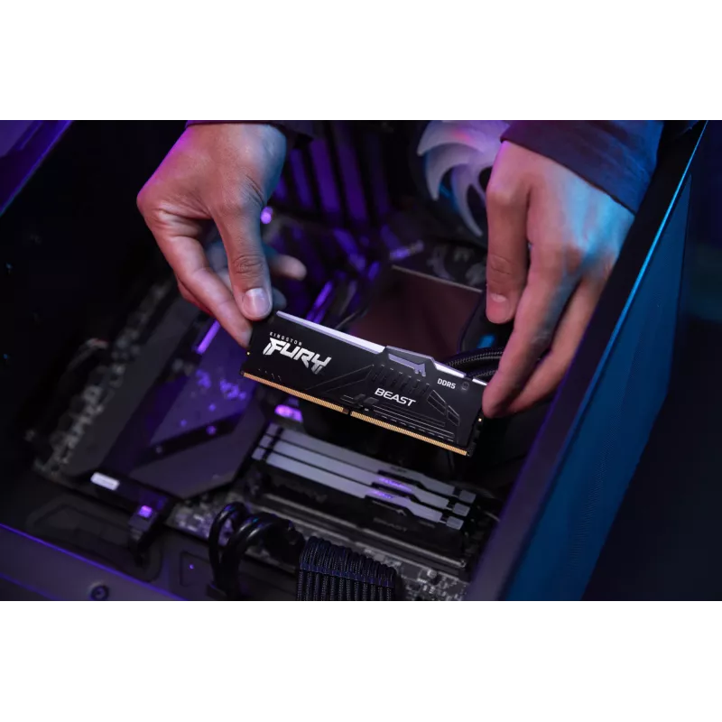 Kingston Technology FURY Beast 64GB 5600MT/s DDR5 CL40 DIMM RGB