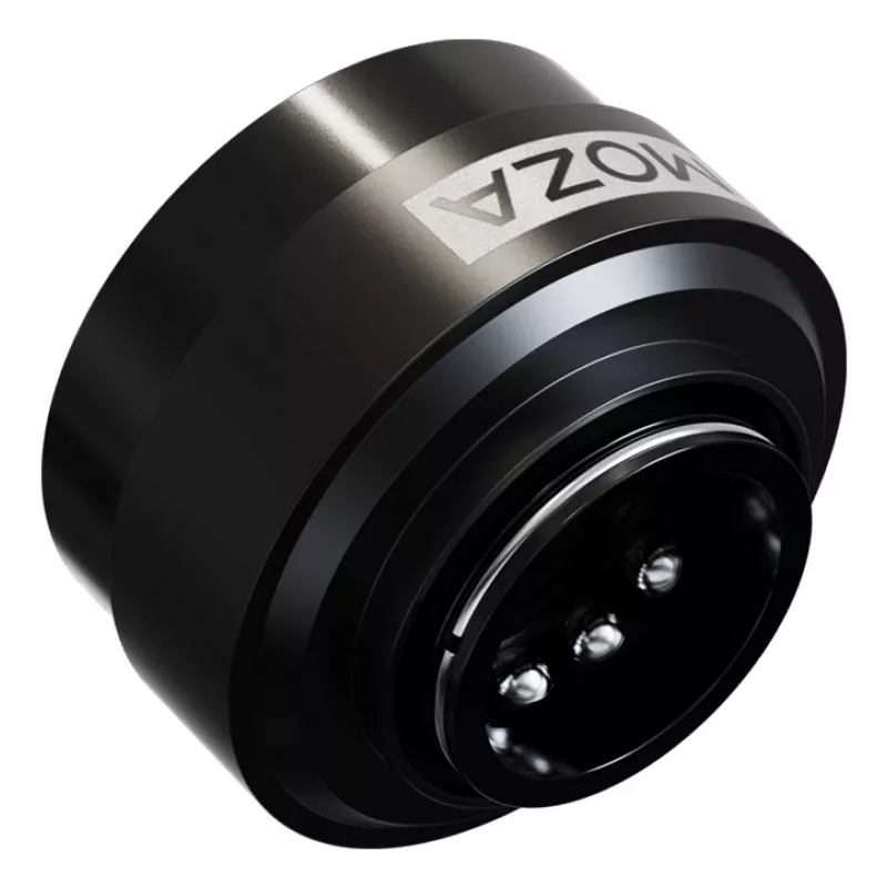 Moza Racing Wheel Base-Schnellwechseladapter, PC, Schnellwechseladapter, Schwarz, Aluminium, Moza, R21, R16, R9