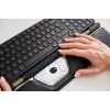 Kabellose ergonomische Maus Contour Design RollerMaus Red 2800 DPI