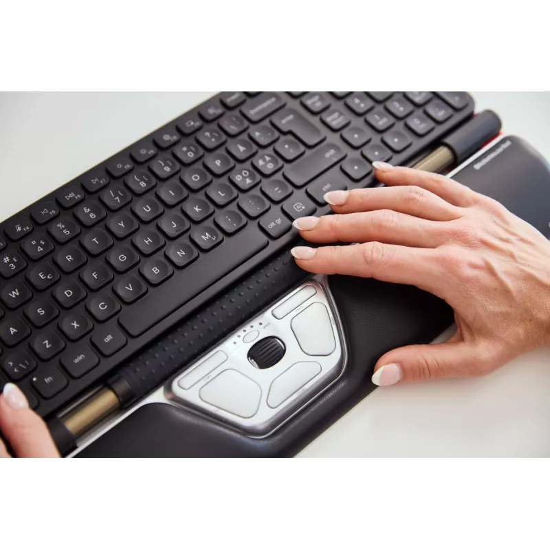 Kabellose ergonomische Maus Contour Design RollerMaus Red 2800 DPI