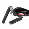 Contour RollerMaus Red Plus WL Travel Kit — kabellos RF, Full-Size-Tastaturformfaktor, schwarz, inklusive Maus und Handgelenkauflage