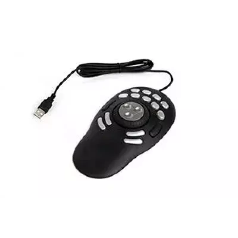 Multimedia Steuergerät Contour PRO v2 – USB, Silber/Schwarz, 43×77,5×11,5 mm