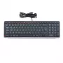 Contour Design Balance Tastatur DE, kabelgebunden, Full-Size (100%), kabellos, RF Wireless + USB, QWERTZ, Schwarz