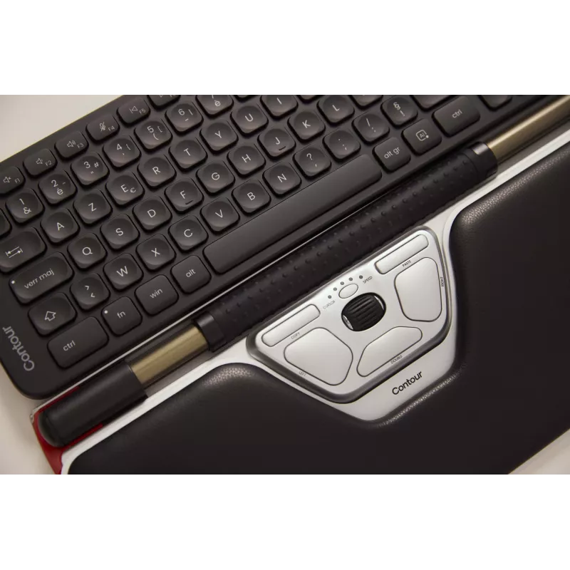 Contour Design Contour RollerMaus Red Plus & Balance Mid-Size Tastatur Combo, Kabellos, PN Layout