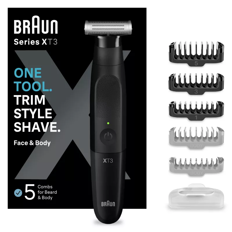 Trimmer Braun XT3200 Schwarz Nickel-Metallhydrid NiMH Akku 45 min