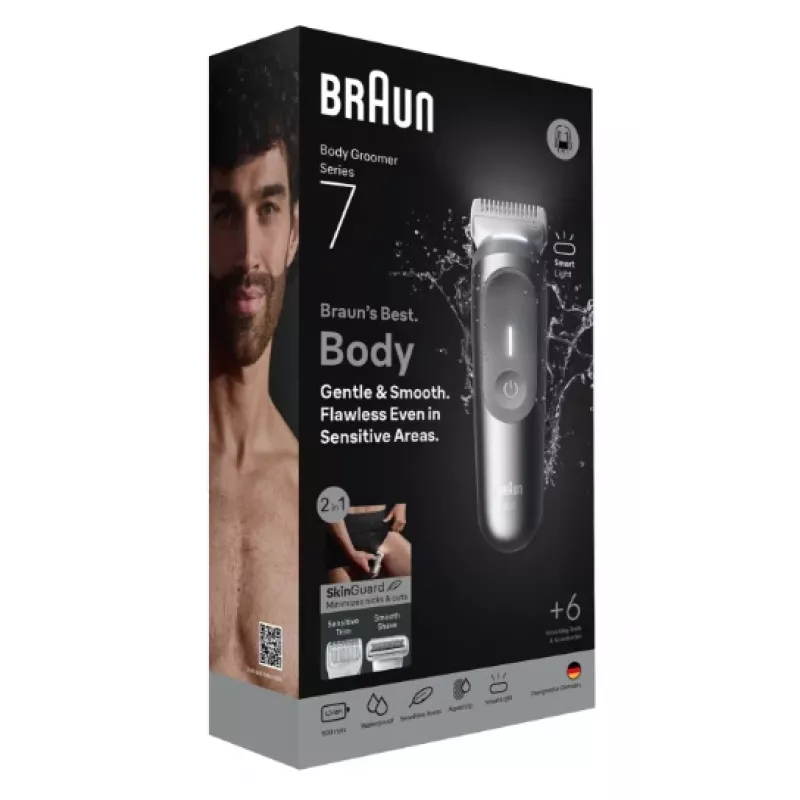 Body groomer Braun Series 7 BG7550 Grau Lithium-Ionen-Akku