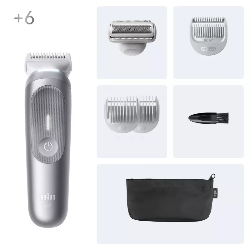 Body groomer Braun Series 7 BG7550 Grau Lithium-Ionen-Akku