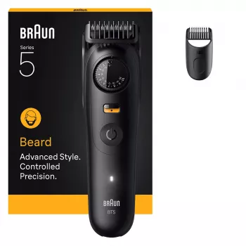 Braun BeardTrimmer 5 BT5500 Barttrimmer Batterie 20 2 cm Nass & Trocken Schwarz