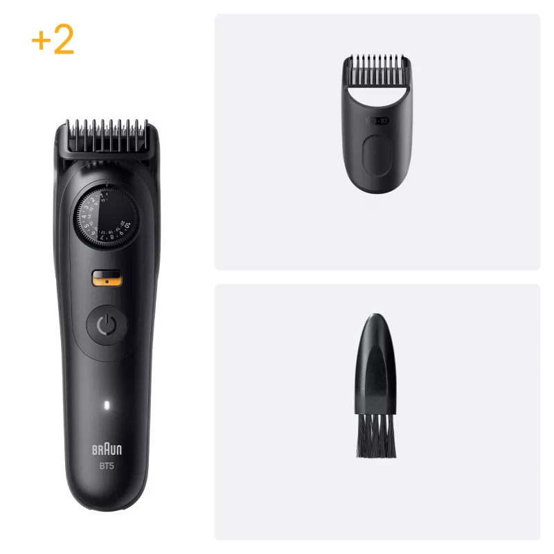 Braun BeardTrimmer 5 BT5500 Barttrimmer Batterie 20 2 cm Nass & Trocken Schwarz
