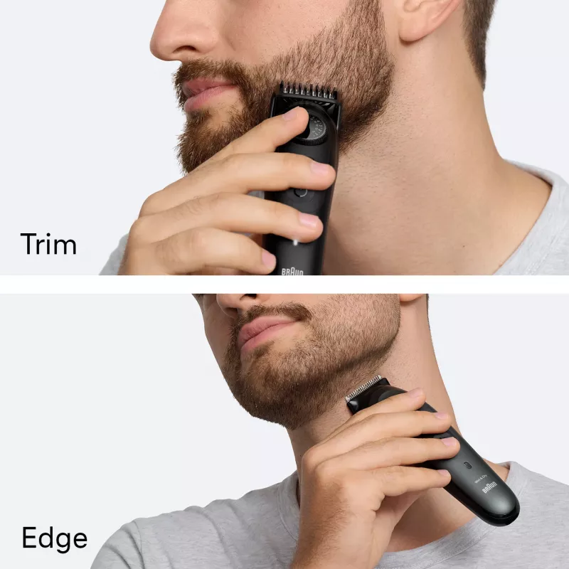 Braun BeardTrimmer 5 BT5500 Barttrimmer Batterie 20 2 cm Nass & Trocken Schwarz