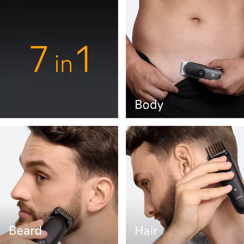Braun AIO5520 Haarschneider/Trimmer Schwarz, Grau 14 Lithium-Ionen (Li-Ion)