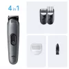 Braun AIO3500 Haartrimmer/Schneider Schwarz, Grau 14 Nickel-Metallhydrid (NiMH)