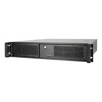 Rackmount-Gehäuse CHIEFTEC UNC-209SR-B 2U für ATX-Mainboards mit Front-USB-Anschlüssen
