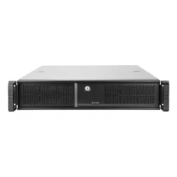 Rackmount-Gehäuse CHIEFTEC UNC-209SR-B 2U für ATX-Mainboards mit Front-USB-Anschlüssen