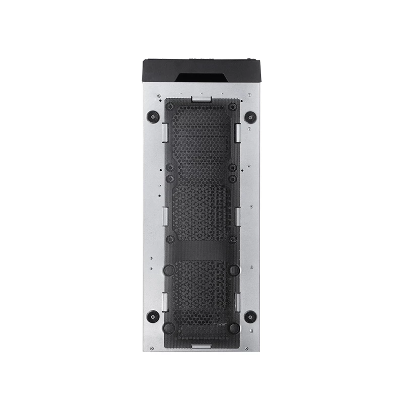 Computergehäuse CHIEFTEC BW-01B-OP Midi Tower ATX/ITX, unterstützt 6×3,5 Zoll + 4×2,5 Zoll, 2×5,25 Zoll, hinten 1×120 mm, SGCC, schwarz, 200×510×465 mm