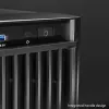 Computergehäuse CHIEFTEC BW-01B-OP Midi Tower ATX/ITX, unterstützt 6×3,5 Zoll + 4×2,5 Zoll, 2×5,25 Zoll, hinten 1×120 mm, SGCC, schwarz, 200×510×465 mm