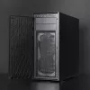 Computergehäuse CHIEFTEC BW-01B-OP Midi Tower ATX/ITX, unterstützt 6×3,5 Zoll + 4×2,5 Zoll, 2×5,25 Zoll, hinten 1×120 mm, SGCC, schwarz, 200×510×465 mm