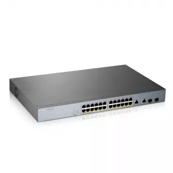 Zyxel GS1350-26HP-EU0101F Netzwerk-Switch Managed L2 Gigabit Ethernet (10/100/1000) Power over Ethernet (PoE) Grau