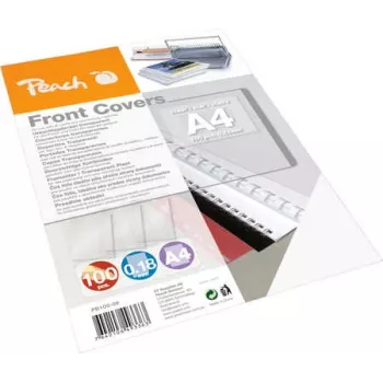 Peach 510013 Bindedeckblatt A4 Transparent 100 Stück