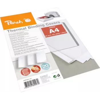 Peach 313312 Bindemappe A4 Weiß 20 Stk.