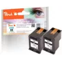Peach 319611 Tintenpatrone 2 Stück Kompatibel Standard-Reichweite Schwarz