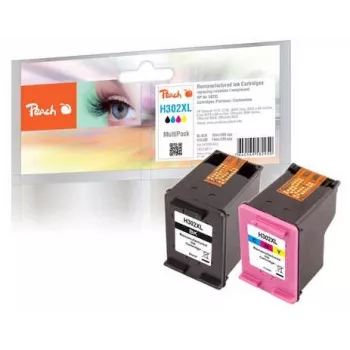Peach 319617 Tintenpatrone Schwarz, Cyan, Magenta, Gelb