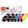 Peach Multi Packung Plus, kompatibel mit Canon PGI-570XL*2, CLI-571XL