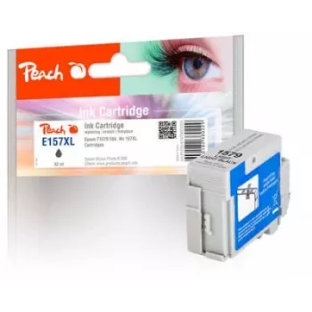 Peach PI200-615 Tintenpatrone 1 Stück Hellschwarz