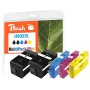 Peach PI300-865 Tintenpatrone 5 Stück Kompatibel High (XL) Yield Schwarz, Cyan, Magenta, Gelb