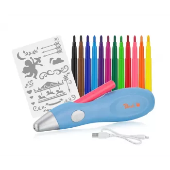Peach PO150, Marker-Airbrush, Batterien erforderlich, Blau Peach PO150. Produkttyp: Marker-Airbrush. Batterien erforderlich. Produktfarbe: Blau