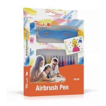 Peach PO150, Marker-Airbrush, Batterien erforderlich, Blau Peach PO150. Produkttyp: Marker-Airbrush. Batterien erforderlich. Produktfarbe: Blau