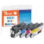Peach 321008 Tintenpatrone 4 Stück Schwarz, Cyan, Magenta, Gelb