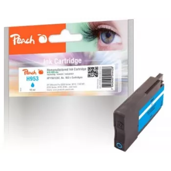 Peach PI300-922 Tintenpatrone 1 Stück Kompatibel Standard-Reichweite Cyan
