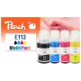 Peach 321322 Tintenpatrone 4 Stück Kompatibel Standard Reichweite Schwarz, Cyan, Magenta, Gelb