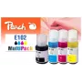 Peach 321328 Tintenpatrone 4 Stk. Kompatibel Standard Schwarz, Cyan, Magenta, Gelb