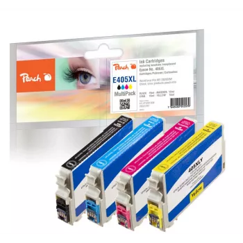 Peach PI200-908 Tintenpatrone 4 Stück Kompatibel High (XL) Yield Schwarz, Cyan, Magenta, Gelb