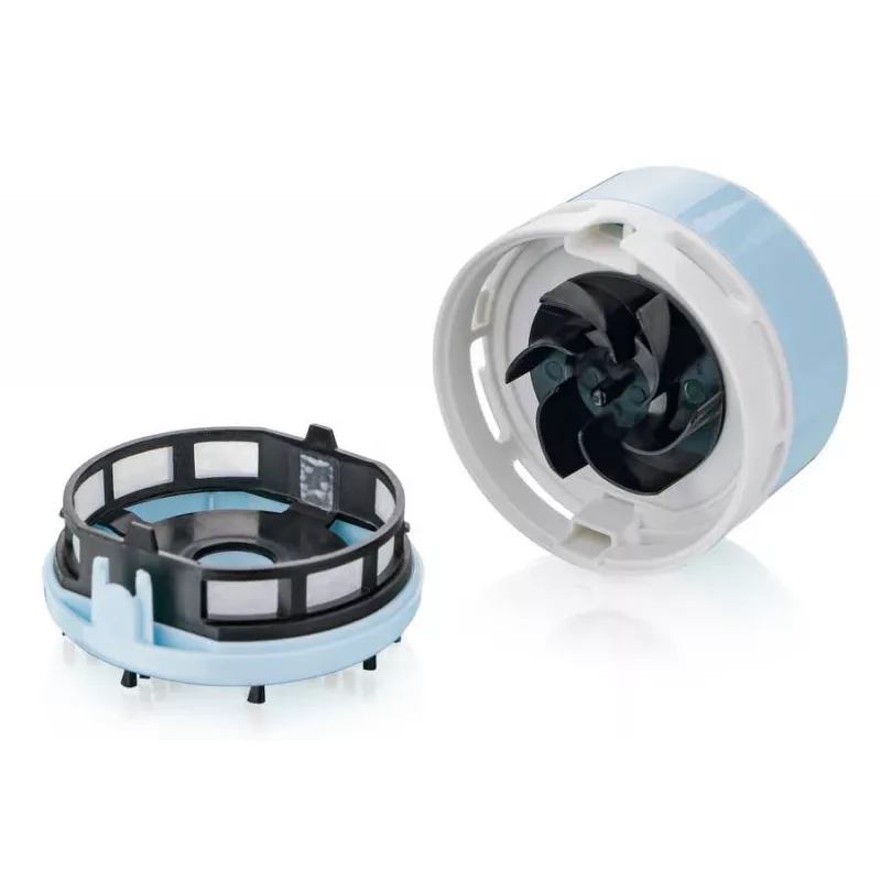 Peach PA105 Handstaubsauger Blau, Weiß Beutellos