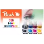 Peach 321697 Tintenpatrone 4 Stk. Kompatibel Standardertrag Schwarz, Cyan, Magenta, Gelb