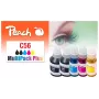 Peach 321698 Tintenpatrone 5 Stück Kompatibel Standard-Reichweite Schwarz, Cyan, Magenta, Gelb
